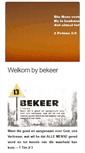 Mobile Screenshot of bekeer.co.za