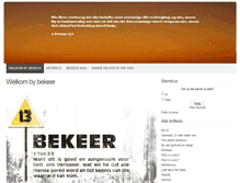 Tablet Screenshot of bekeer.co.za